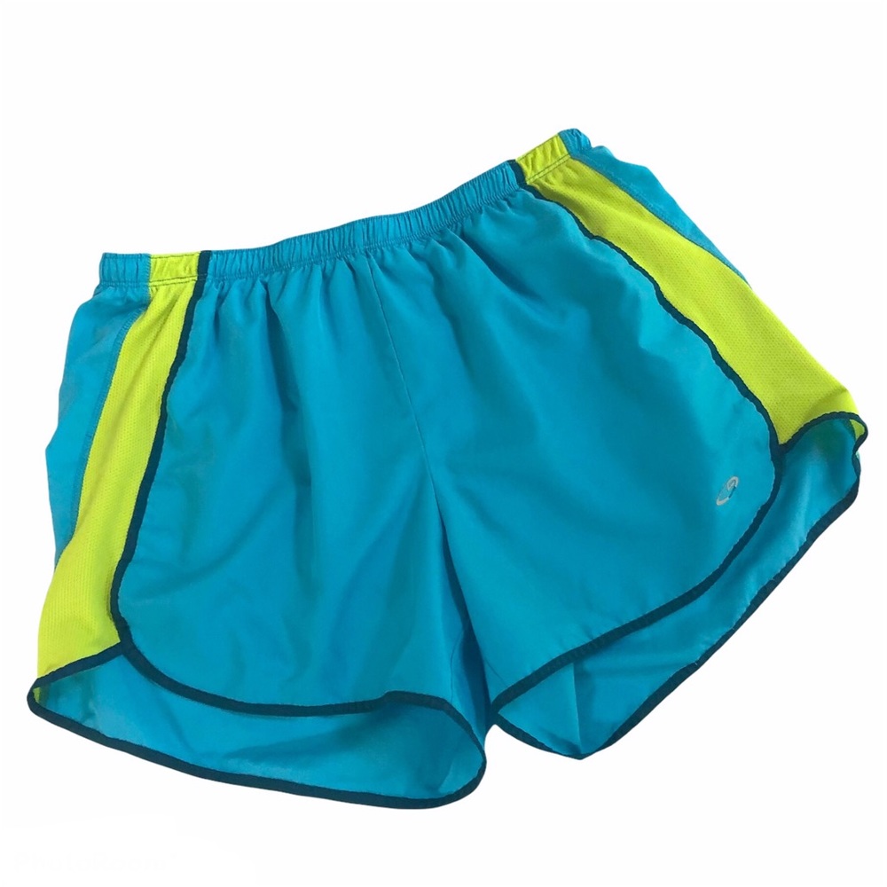 C9 by Champion Blue and Yellow Athletic Shorts